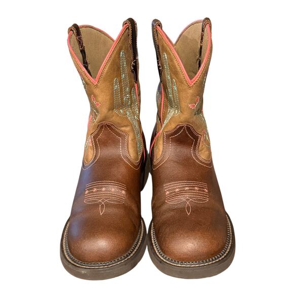 Ariat Fatbaby Heritage Cactus Boots Women’s 8 Cowgirl Western Workwear Rodeo - Picture 10 of 14